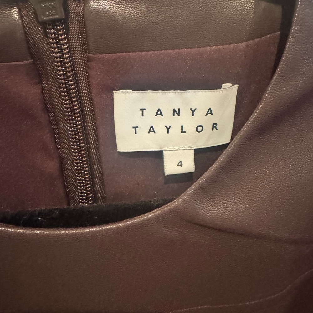 Tanya Taylor Chocolate Brown Dress